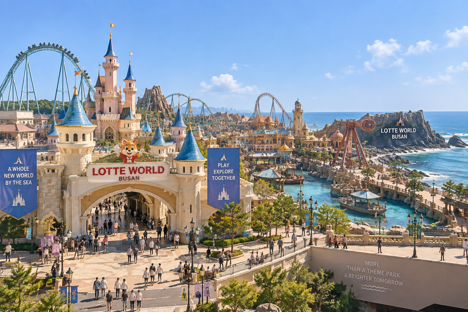 Busan in 3 Days: Jeonpo Records, Gwangalli Coast and Lotte World
